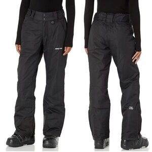 Arctix Women's Essential Flat Front Insulated Snow/Ski Pants M (8-10) Black 29L
